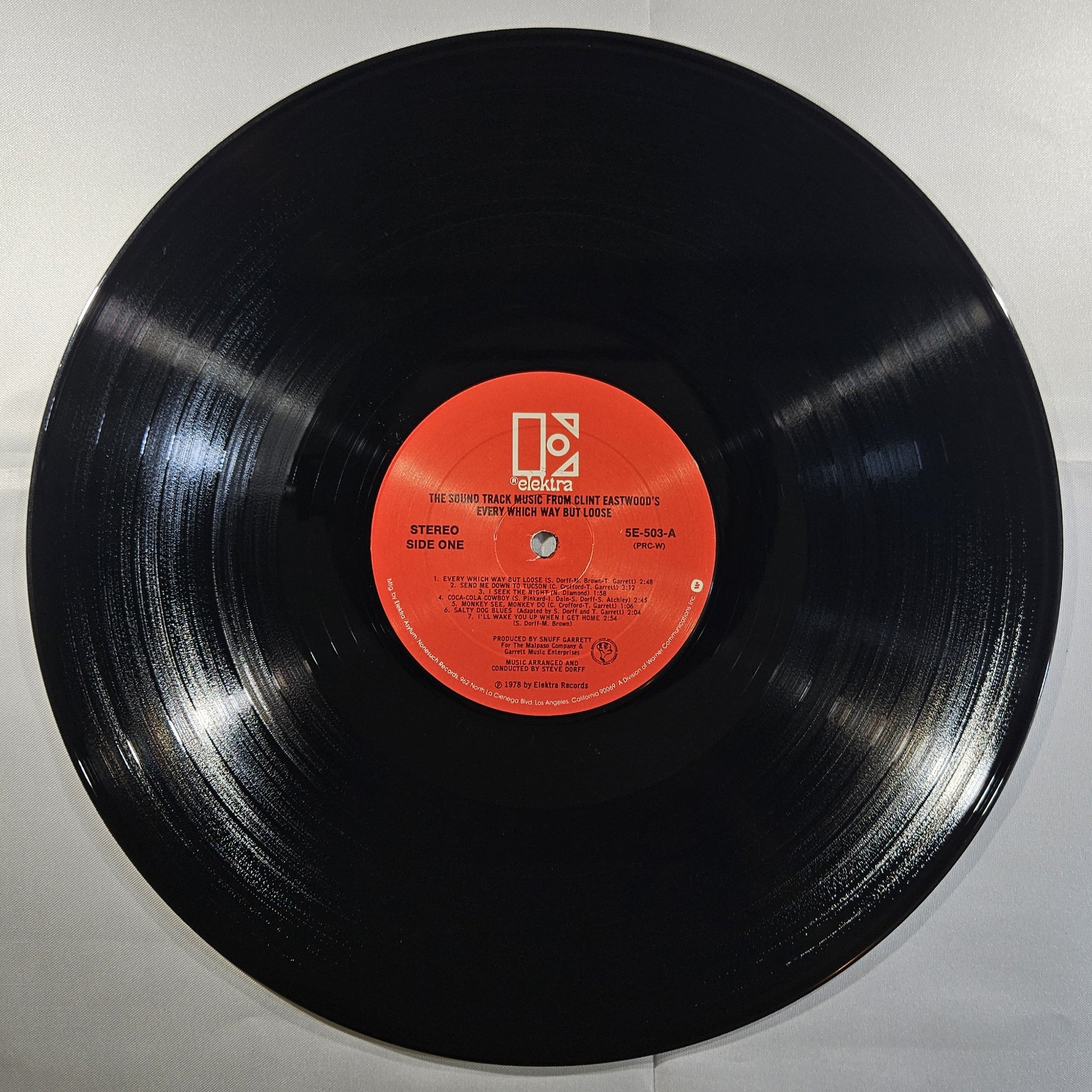 The Soundtrack Music From Every Which Way But Loose [1978 Used Vinyl Record LP]