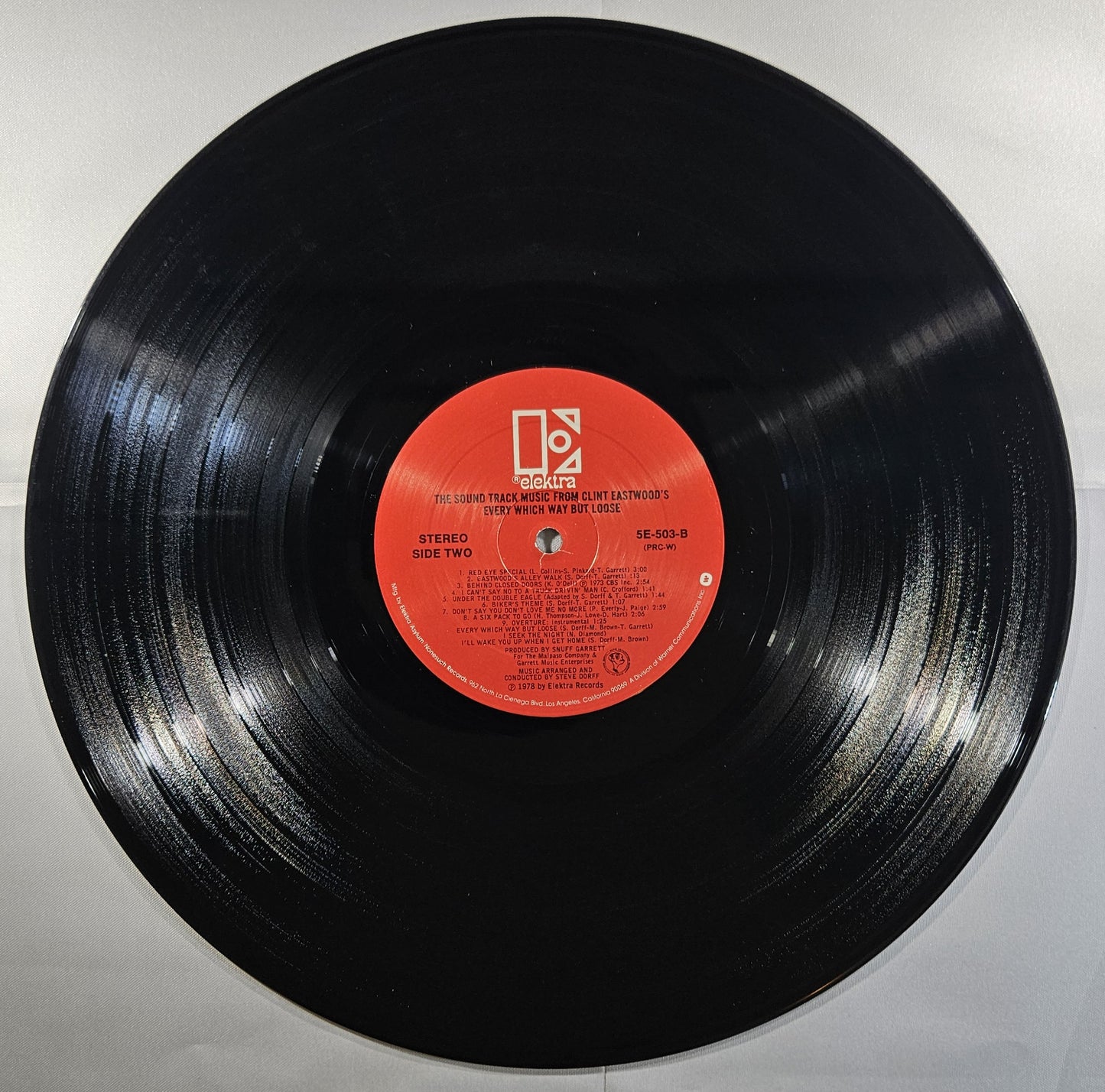 The Soundtrack Music From Every Which Way But Loose [1978 Used Vinyl Record LP]