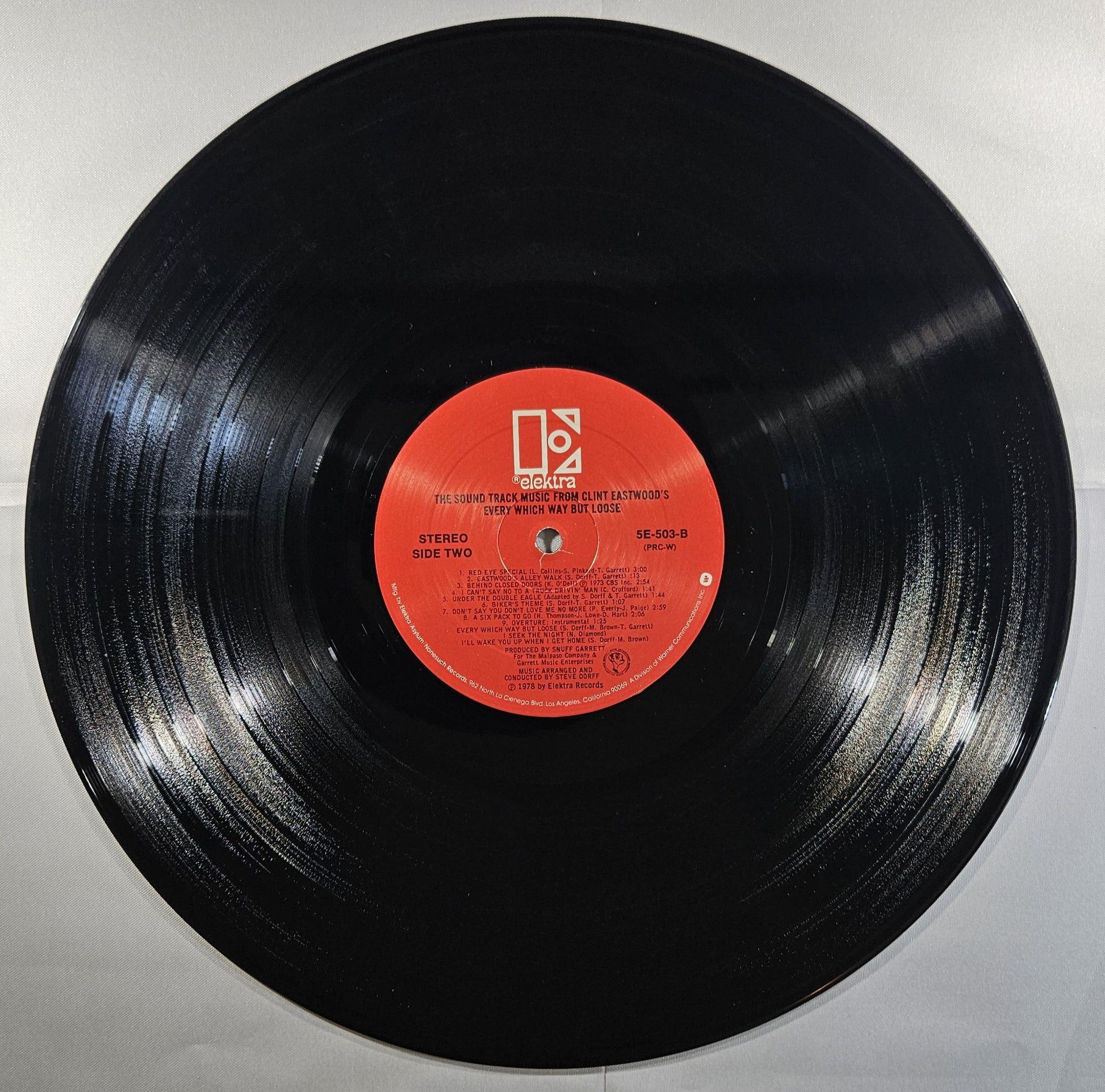 The Soundtrack Music From Every Which Way But Loose [1978 Used Vinyl Record LP]