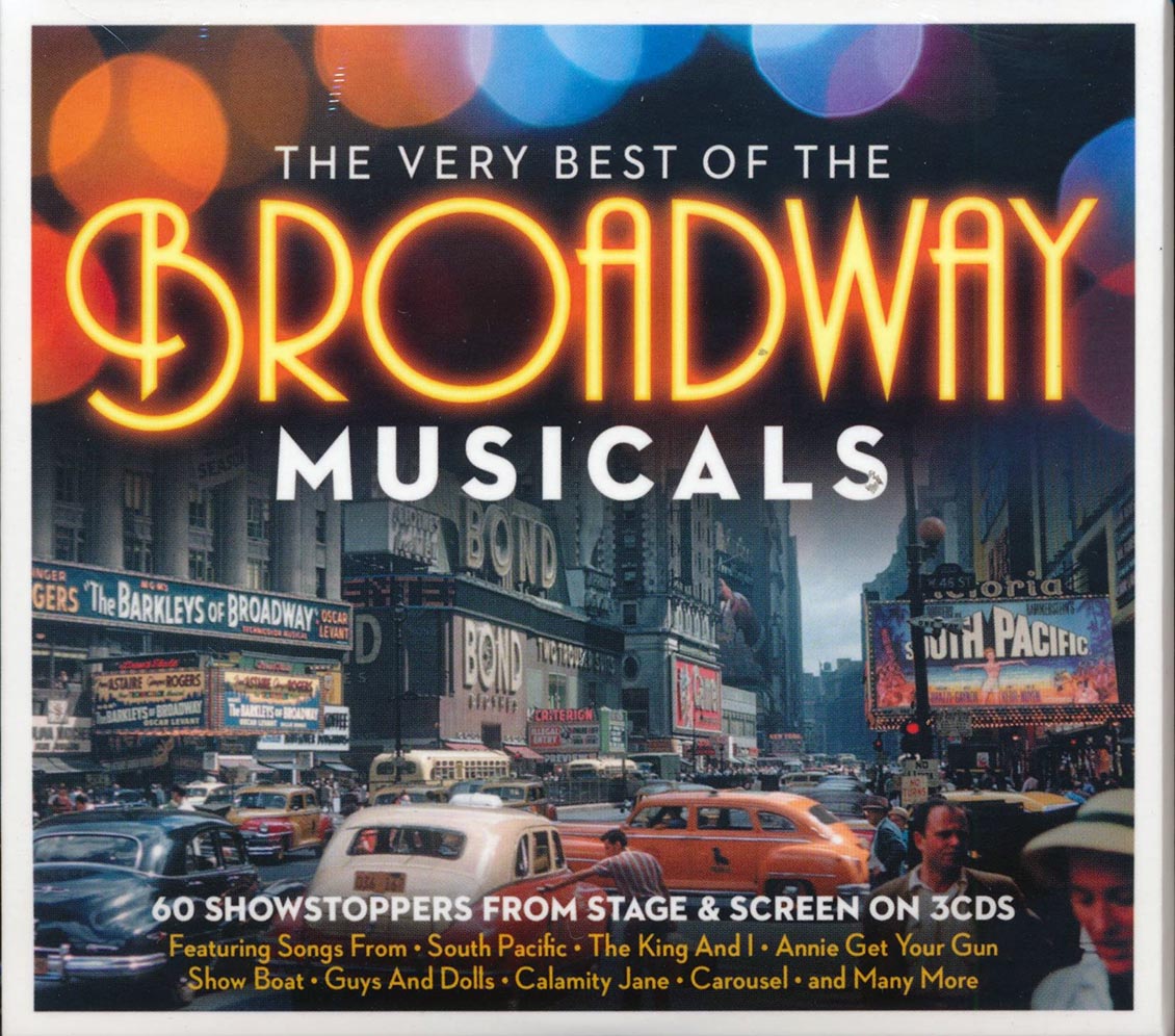 Various - The Very Best of the Broadway Musicals [2021 New Triple CD]