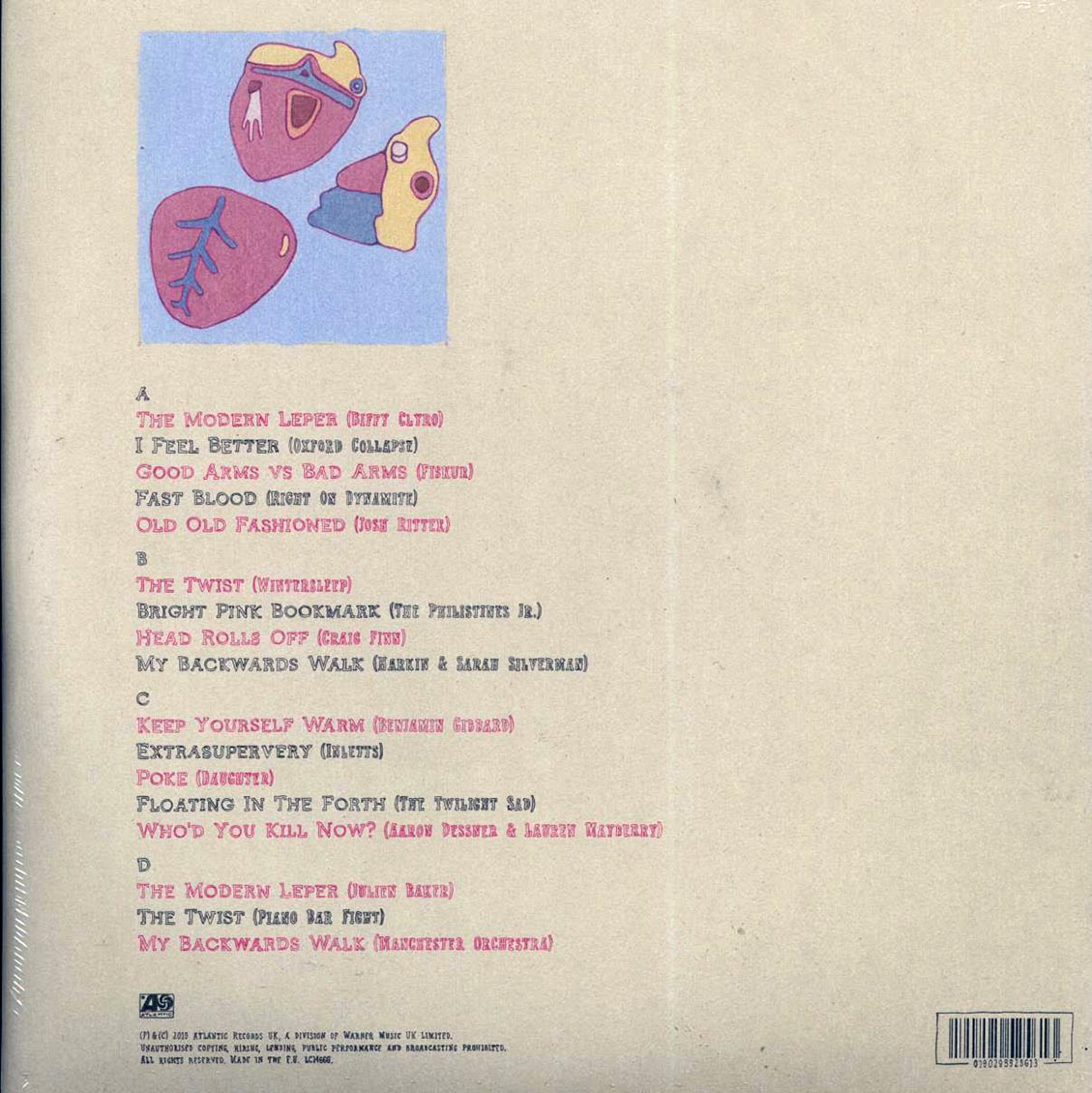 Various - Tiny Changes: A Celebration Of Frightened Rabbit's 'The Midnight Organ Fight' [2019 Compilation 180G] [New Double Vinyl Record LP]