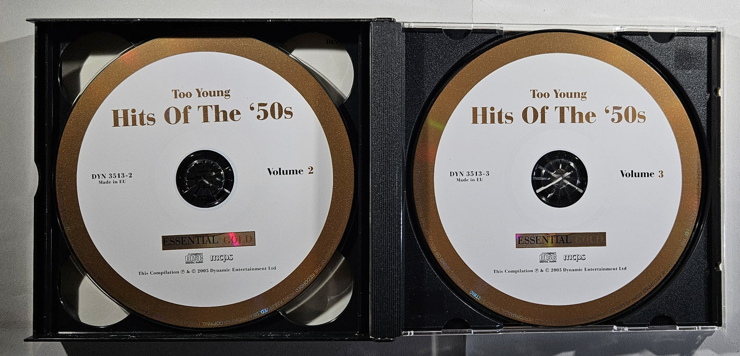 Various - Too Young - Hits of the '50s [2005 Compilation] [Used Triple CD]
