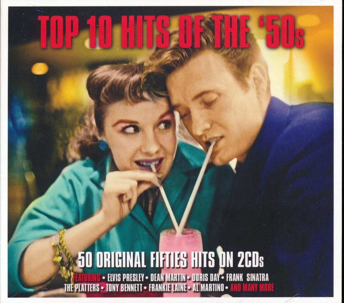 Various - Top 10 Hits of the '50s [2007 Compilation] [New Double CD]