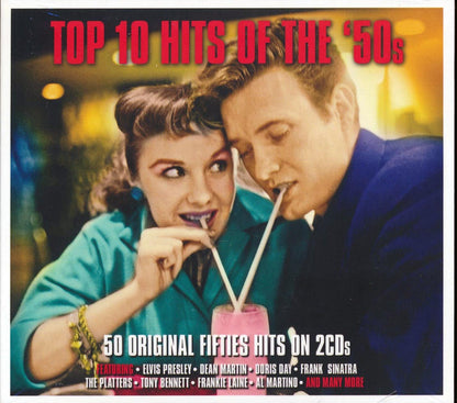 Various - Top 10 Hits of the '50s [2007 Compilation] [New Double CD]