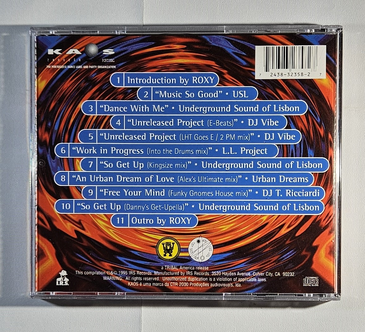 Various - Total Kaos [1995 Compilation Mixed] [Used CD]