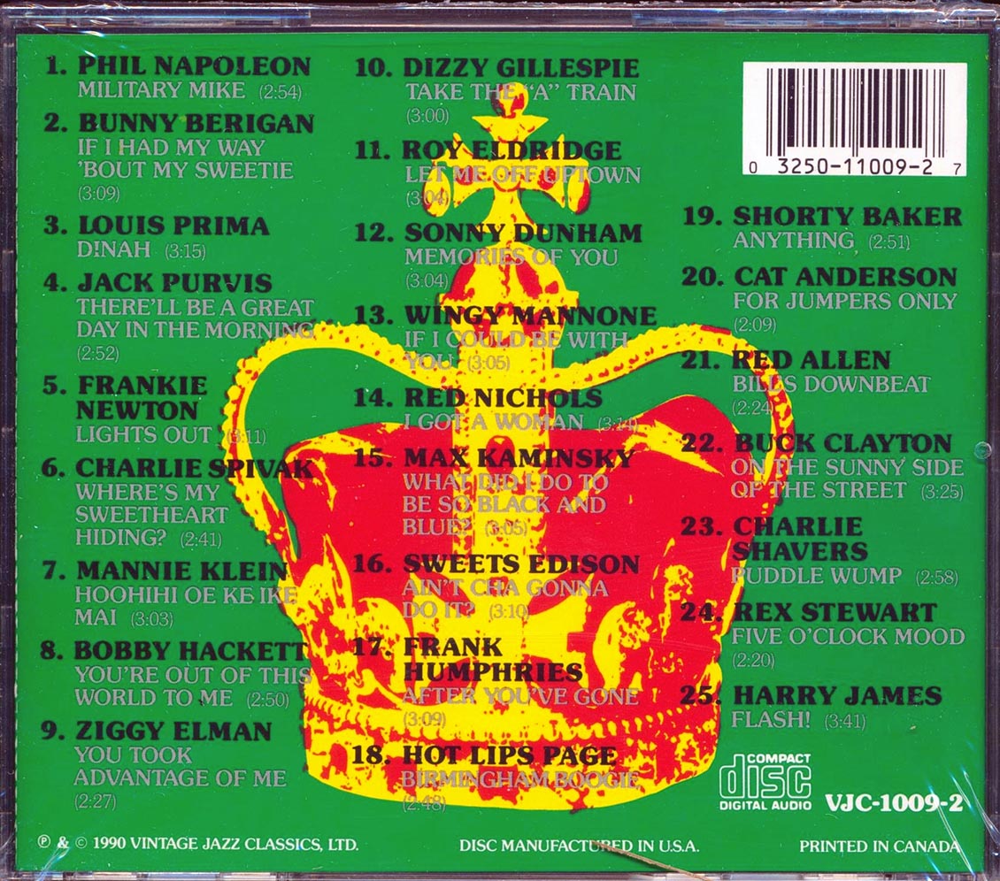 Various - Trumpet Royalty [1990 Compilation] [New CD]