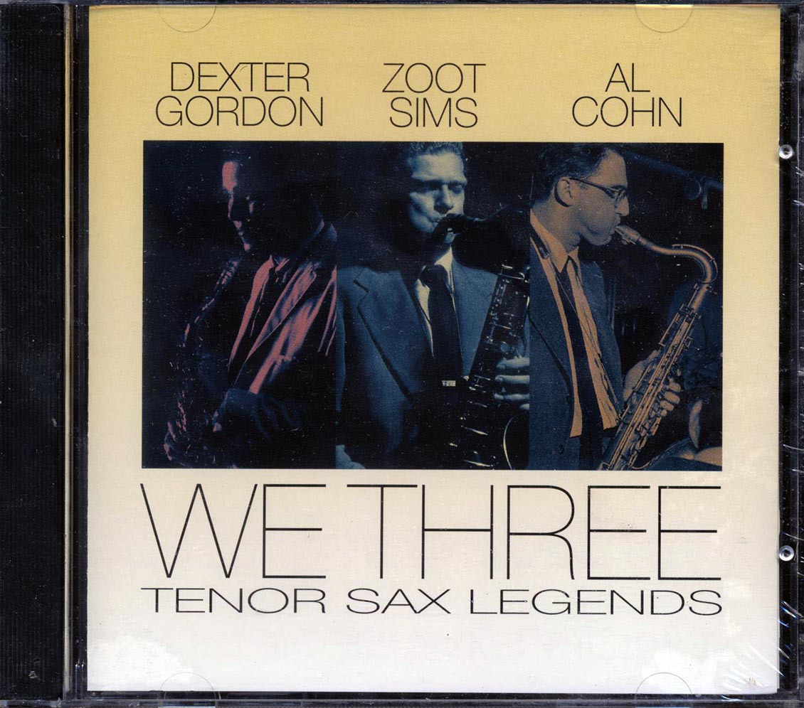 Dexter Gordon, Zoot Sims, Al Cohn - We Three: Tenor Sax Legends [1995 Compilation] [New CD]