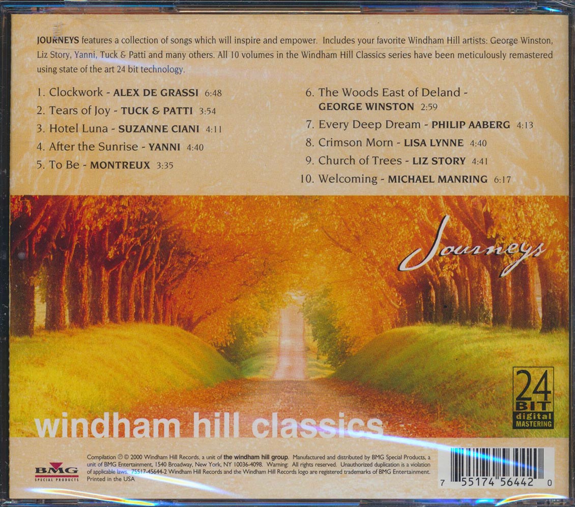 Various - Windham Hill Classics: Journey [2000 Compilation] [New CD]
