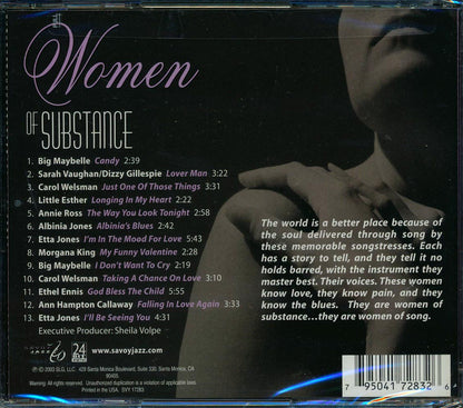 Various - Women of Substance [2003 Compilation Remastered] [New CD]