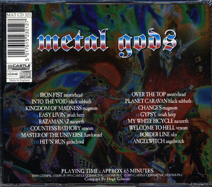 Various - Metal Gods [1995 Compilation] [New CD]