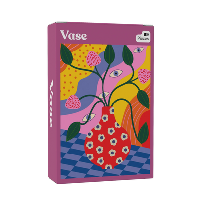 Vase 99 Piece Mini Jigsaw Puzzle Puzzledly