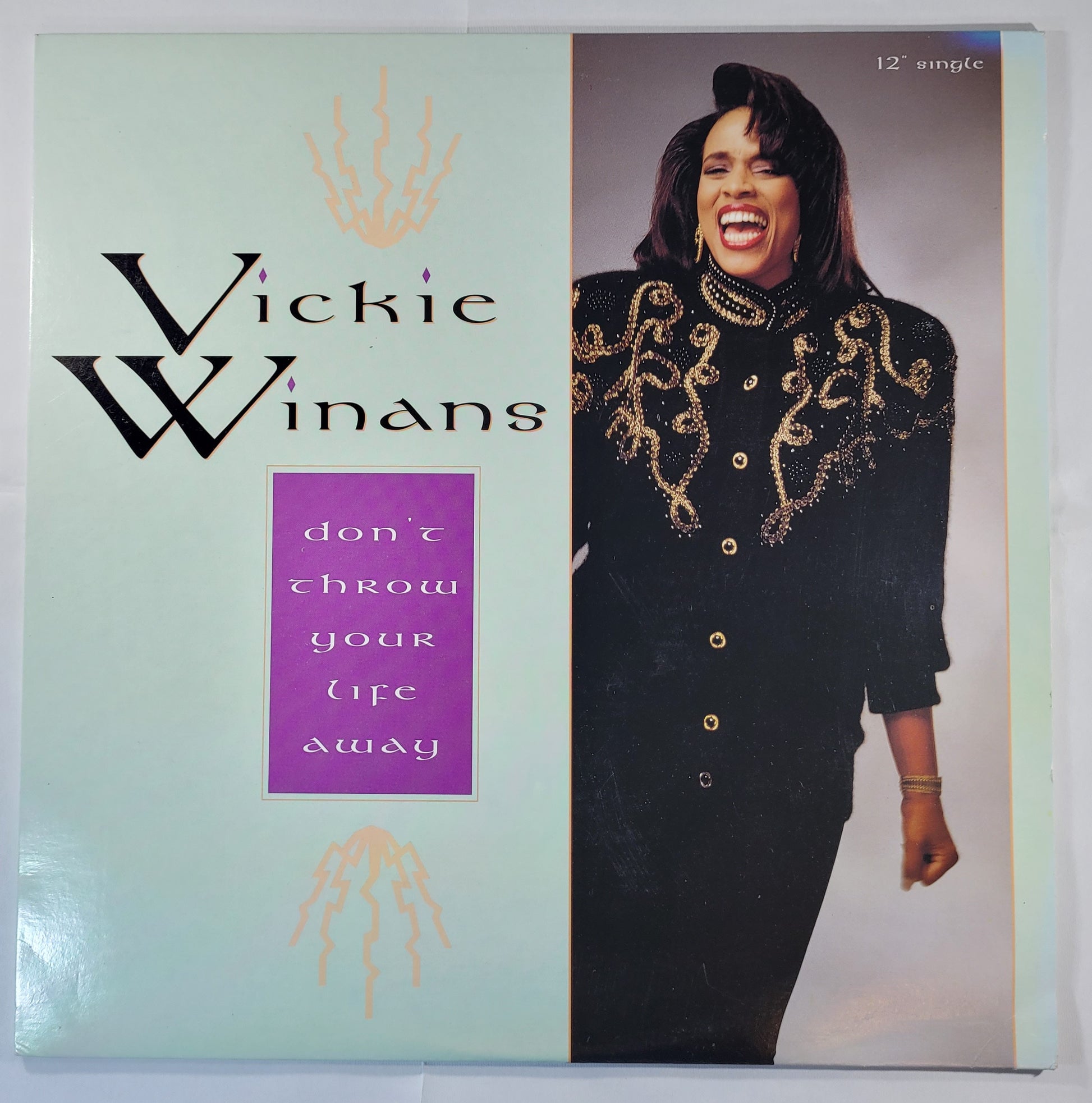 Vickie Winans - Don't Throw Your Life Away [1991 Promo] [Used Vinyl Record 12" Single]