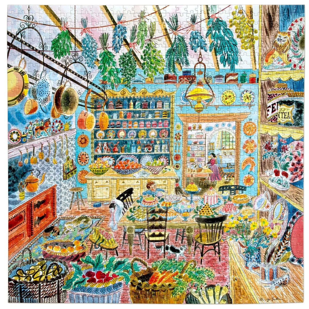 Victorian Kitchen 1000 Piece Jigsaw Puzzle eeBoo