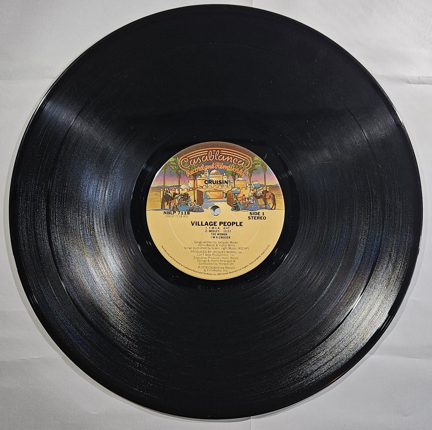 Village People - Crusin' [1978 Santa Maria Pressing] [Used Vinyl Record LP] [C]