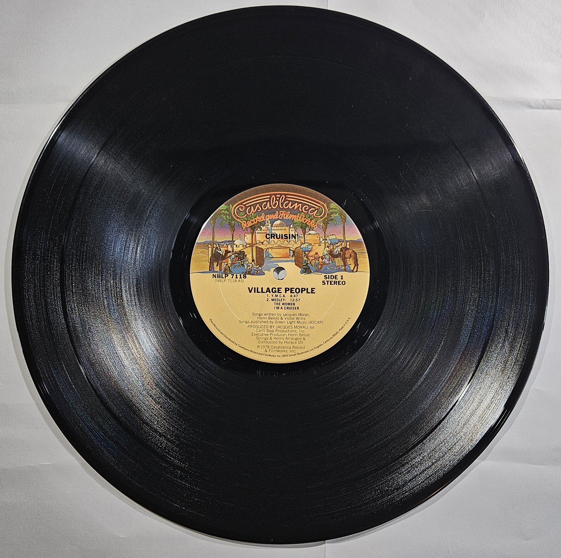 Village People - Crusin' [1978 Santa Maria Pressing] [Used Vinyl Record LP] [C]