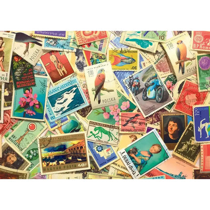 Vintage Postage Stamps 1000 Piece Jigsaw Puzzle Trefl