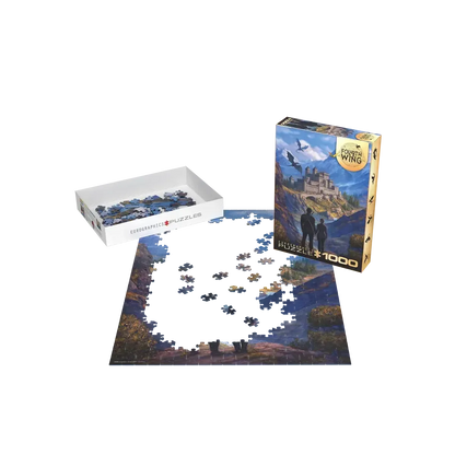 Violet & Xaden Fourth Wing 1000 Piece Jigsaw Puzzle Eurographics
