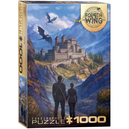 Violet & Xaden Fourth Wing 1000 Piece Jigsaw Puzzle Eurographics