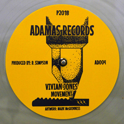 Vivian Jones - Movement [2019 Clear 45RPM] [New Vinyl Record 12" Single]