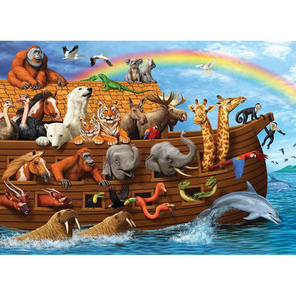 Voyage of the Ark 350 Piece Family Jigsaw Puzzle Cobble Hill