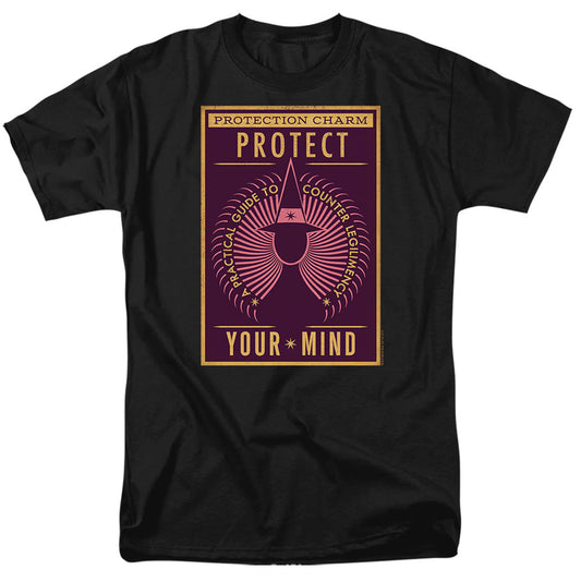 Fantastic Beasts Protect Your Mind Mens T Shirt Black Officially Licensed