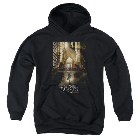 Fantastic Beasts Poster Kids Youth Hoodie Black Officially Licensed