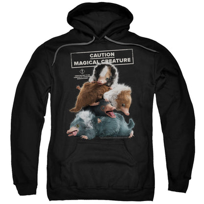 Fantastic Beasts 2 Cuddle Puddle Mens Hoodie Black Officially Licensed