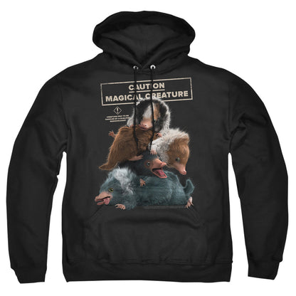 Fantastic Beasts 2 Cuddle Puddle Mens Hoodie Black Officially Licensed