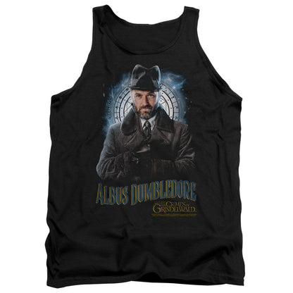 Fantastic Beasts 2 Dumbledore Mens Tank Top Shirt Black Officially Licensed