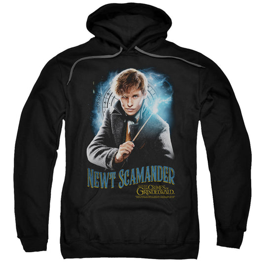 Fantastic Beasts 2 Scamander Monogram Mens Hoodie Black Officially Licensed