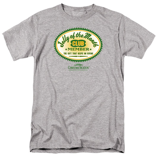Christmas Vacation Jelly Of The Month Club Member Mens T Shirt Athletic Heather Officially Licensed