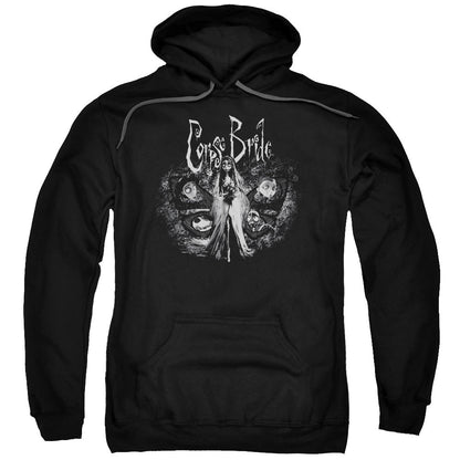 Corpse Bride Bride To Be Mens Hoodie Black Officially Licensed