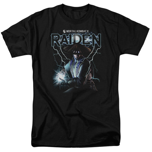 Mortal Kombat Raiden Mens T Shirt Black Officially Licensed