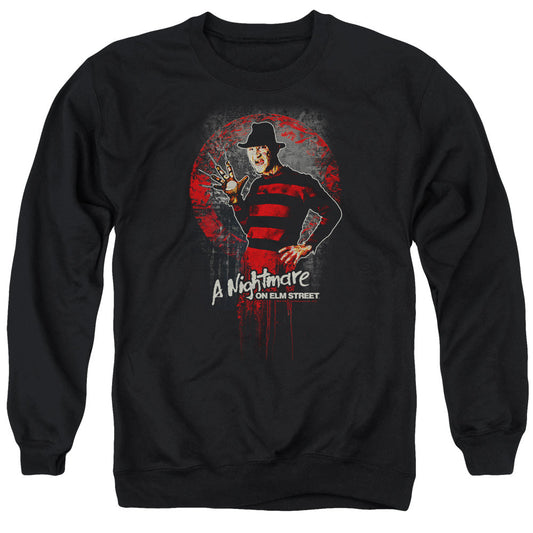 Nightmare On Elm Street This Is God Mens Crewneck Sweatshirt Black Officially Licensed