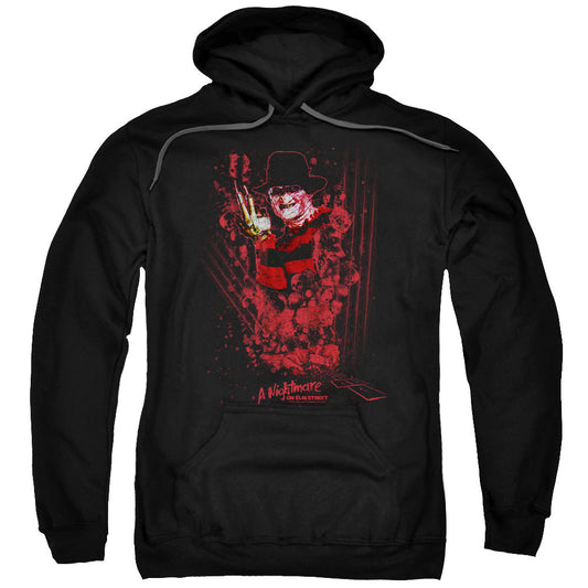 Nightmare On Elm Street One Two Freddys Coming For You Mens Hoodie Black Officially Licensed