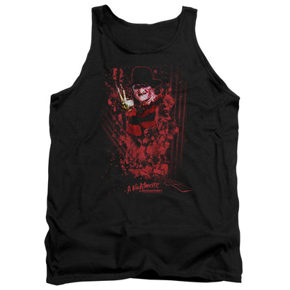 Nightmare On Elm Street One Two Freddys Coming For You Mens Tank Top Shirt Black Officially Licensed