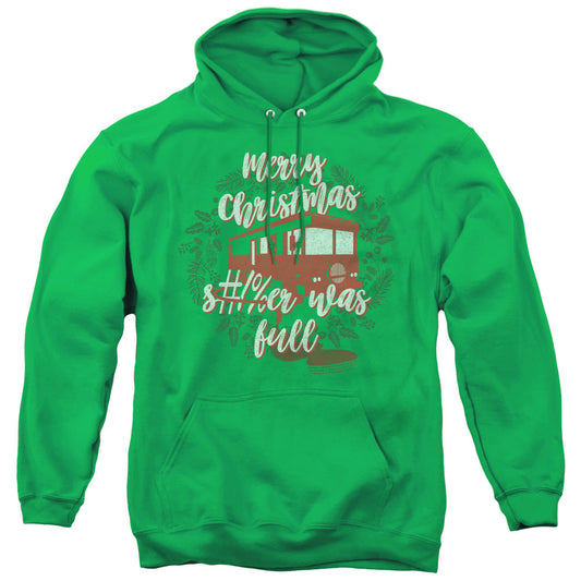Christmas Vacation It Was Full Mens Hoodie Kelly Green Officially Licensed