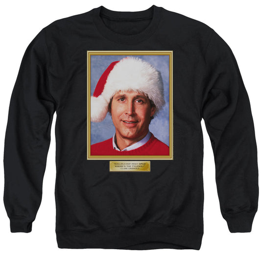 Christmas Vacation Hallelujah Mens Crewneck Sweatshirt Black Officially Licensed