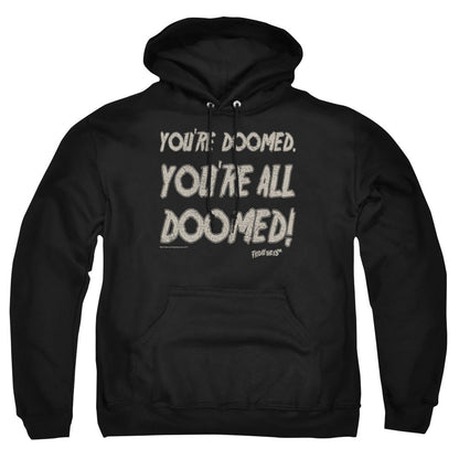 Friday The 13Th Doomed Mens Hoodie Black Officially Licensed
