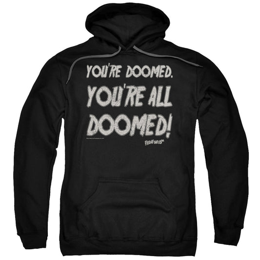 Friday The 13Th Doomed Mens Hoodie Black Officially Licensed