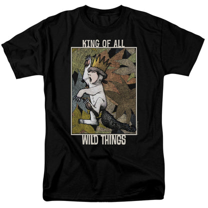 Where The Wild Things Are King Of All Wild Things Mens T Shirt Black Officially Licensed