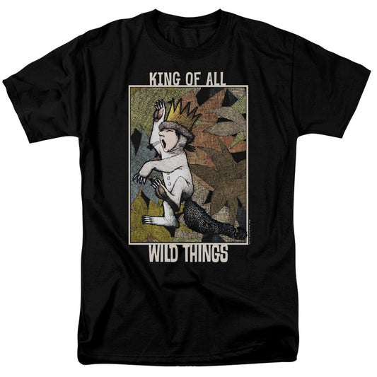Where The Wild Things Are King Of All Wild Things Mens T Shirt Black Officially Licensed