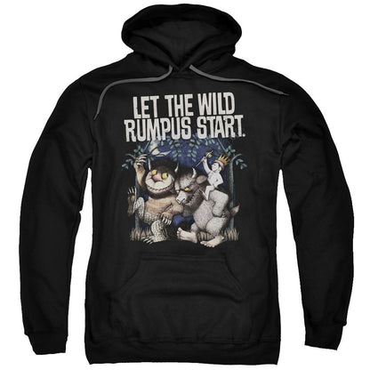 Where The Wild Things Are Wild Rumpus Mens Hoodie Black Officially Licensed