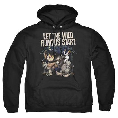 Where The Wild Things Are Wild Rumpus Mens Hoodie Black Officially Licensed