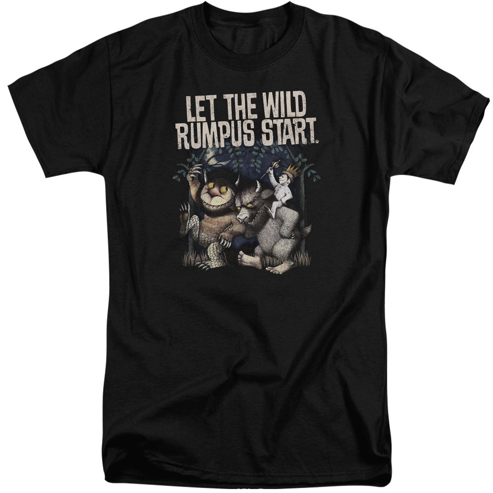 Where The Wild Things Are Wild Rumpus Mens Tall T Shirt Black Officially Licensed