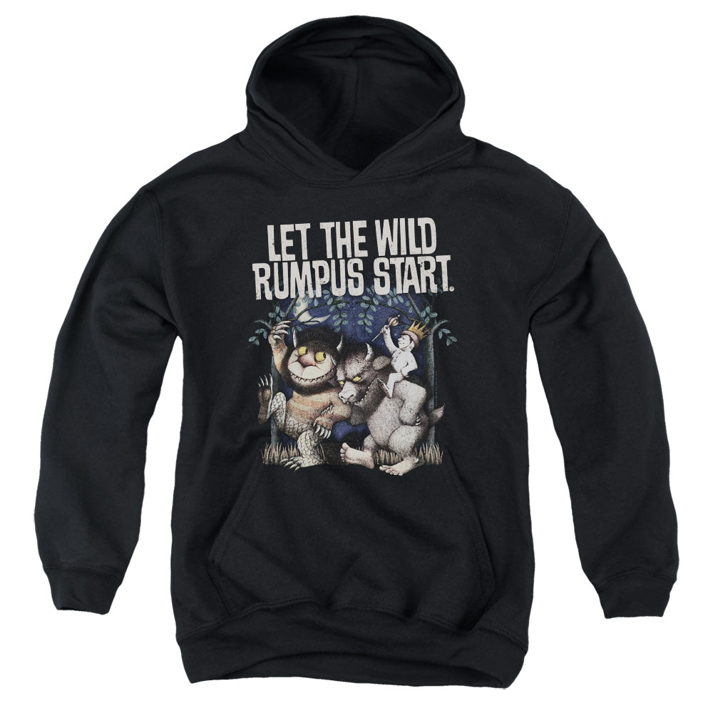 Where The Wild Things Are Wild Rumpus Kids Youth Hoodie Black Officially Licensed