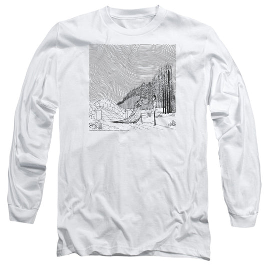 Corpse Bride My Darling Mens Long Sleeve Shirt White Officially Licensed Officially Licensed