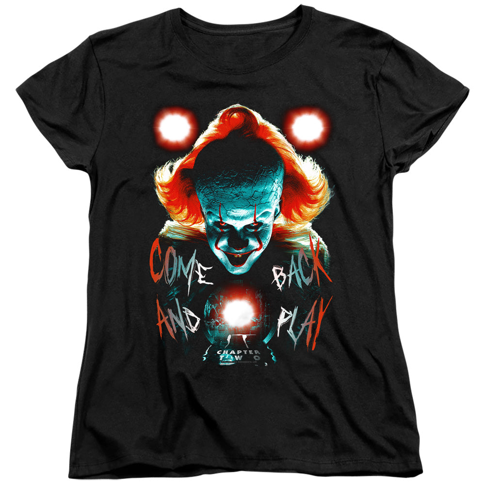 IT Dead Lights Womens T Shirt Black Officially Licensed