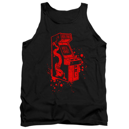 Mortal Kombat Klassic Insert Coin Mens Tank Top Shirt Black Officially Licensed