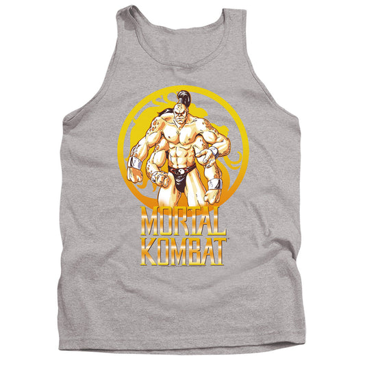 Mortal Kombat Klassic Goro Mens Tank Top Shirt Athletic Heather Officially Licensed